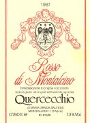 Rosso Montalcino_Quercecchio 1987